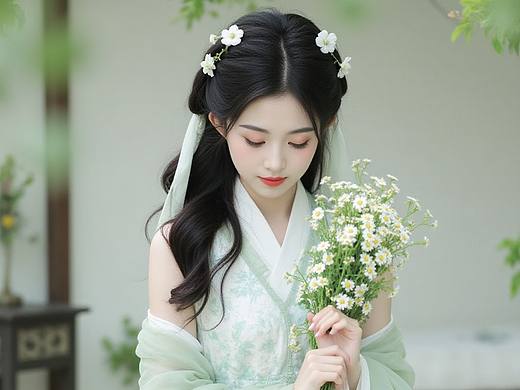 Ai写真:青衣（个人主页-ZNzAzMzE4NDg=） - 人像摄影 - 站酷设计师Theshadowreturns原创素材 - 站酷ZCOOL