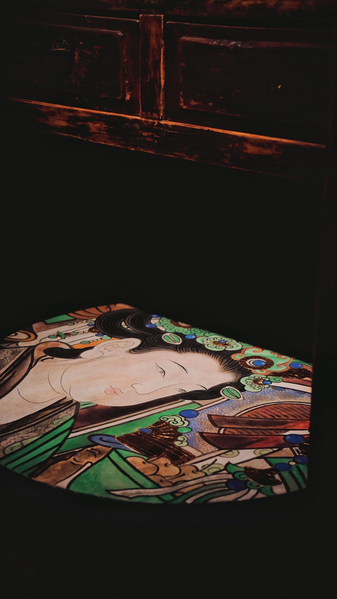 永乐宫壁画临摹–托仙果玉女（图ZMzY4MjAxNDY0） - 绘画 - 站酷设计师童的瞳原创素材 - 站酷ZCOOL