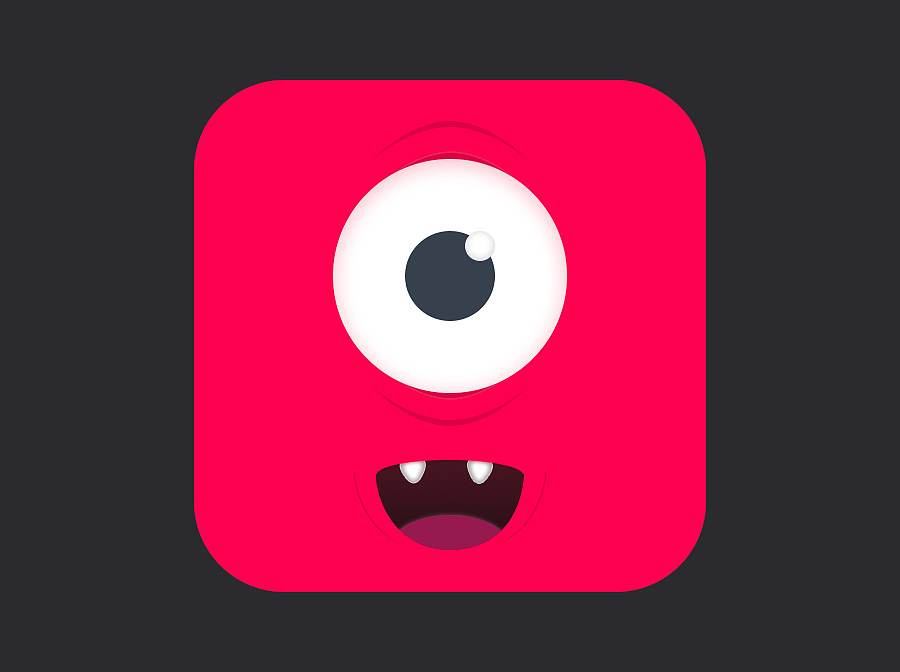 大眼睛（图ZMTA5NTc0MjQ0） - 图标 - 站酷设计师番茄你个西红柿儿原创素材 - 站酷ZCOOL