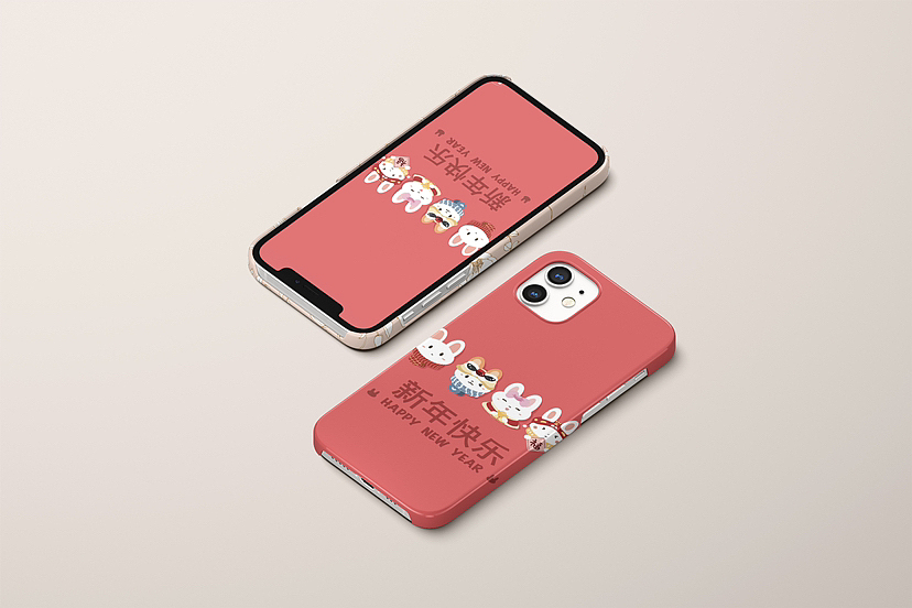 可可爱爱的插画手机壳｜壁纸原创（图ZMzI2NTMyMDky） - 商业插画 - 站酷设计师汪酱的甜甜圈原创素材 - 站酷ZCOOL
