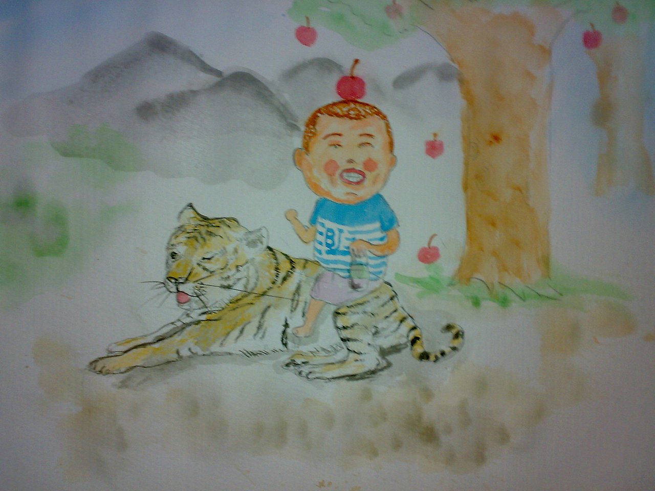 我和弟弟在动物园（图ZNjA4ODIwNA==） - 书籍/画册 - 站酷设计师想看世界的龙原创素材 - 站酷ZCOOL