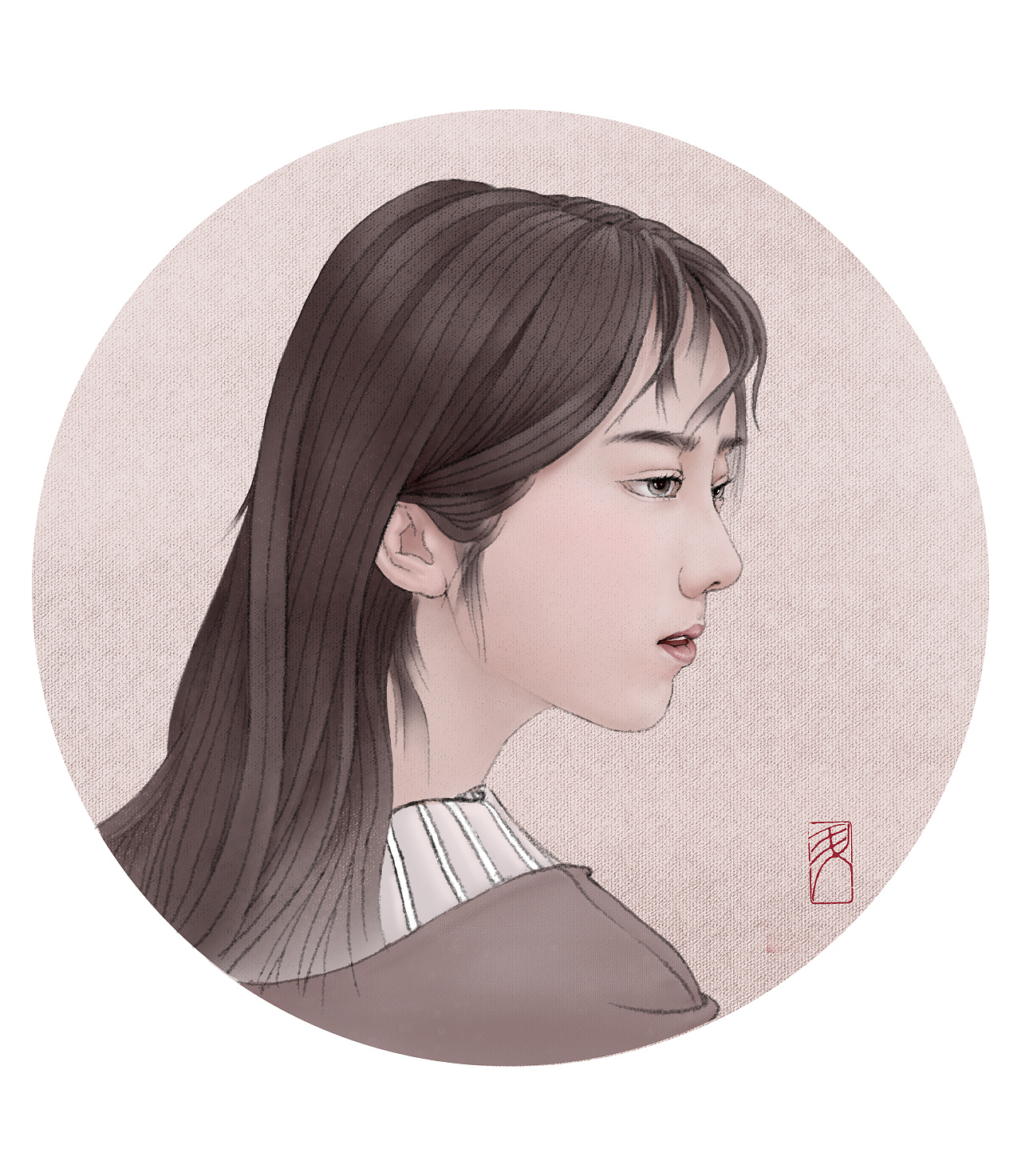 中国风头像绘制练习