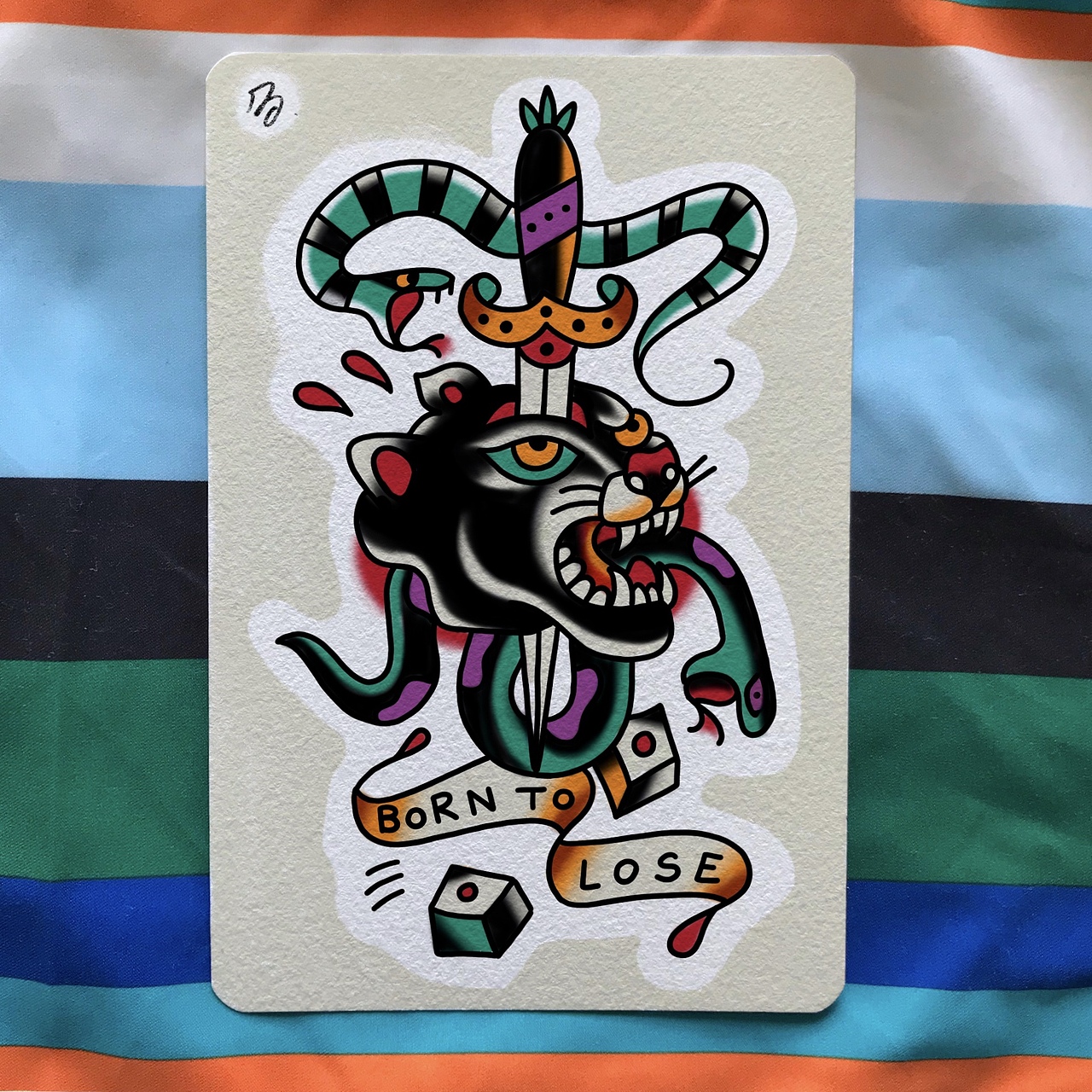 Traditional tattoo flash by saner