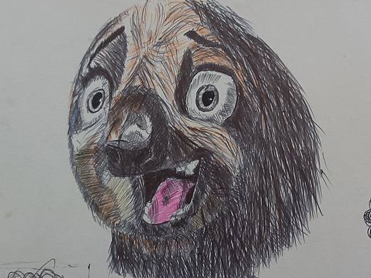 针管笔画及马克笔彩铅画