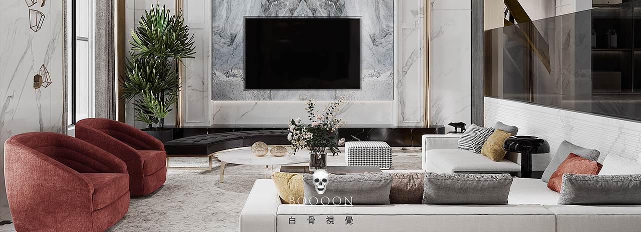 【白骨视觉】现代轻奢（图ZMTgwMTgwODI4） - 家装设计 - 站酷设计师白骨视觉原创素材 - 站酷ZCOOL