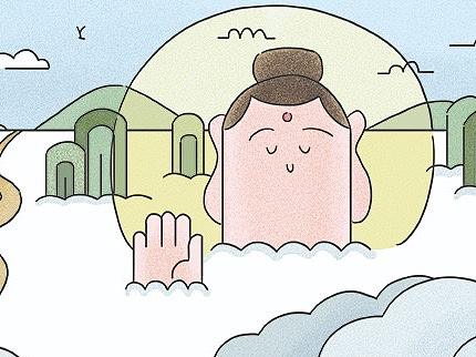 人卫18年养生日历插画创作