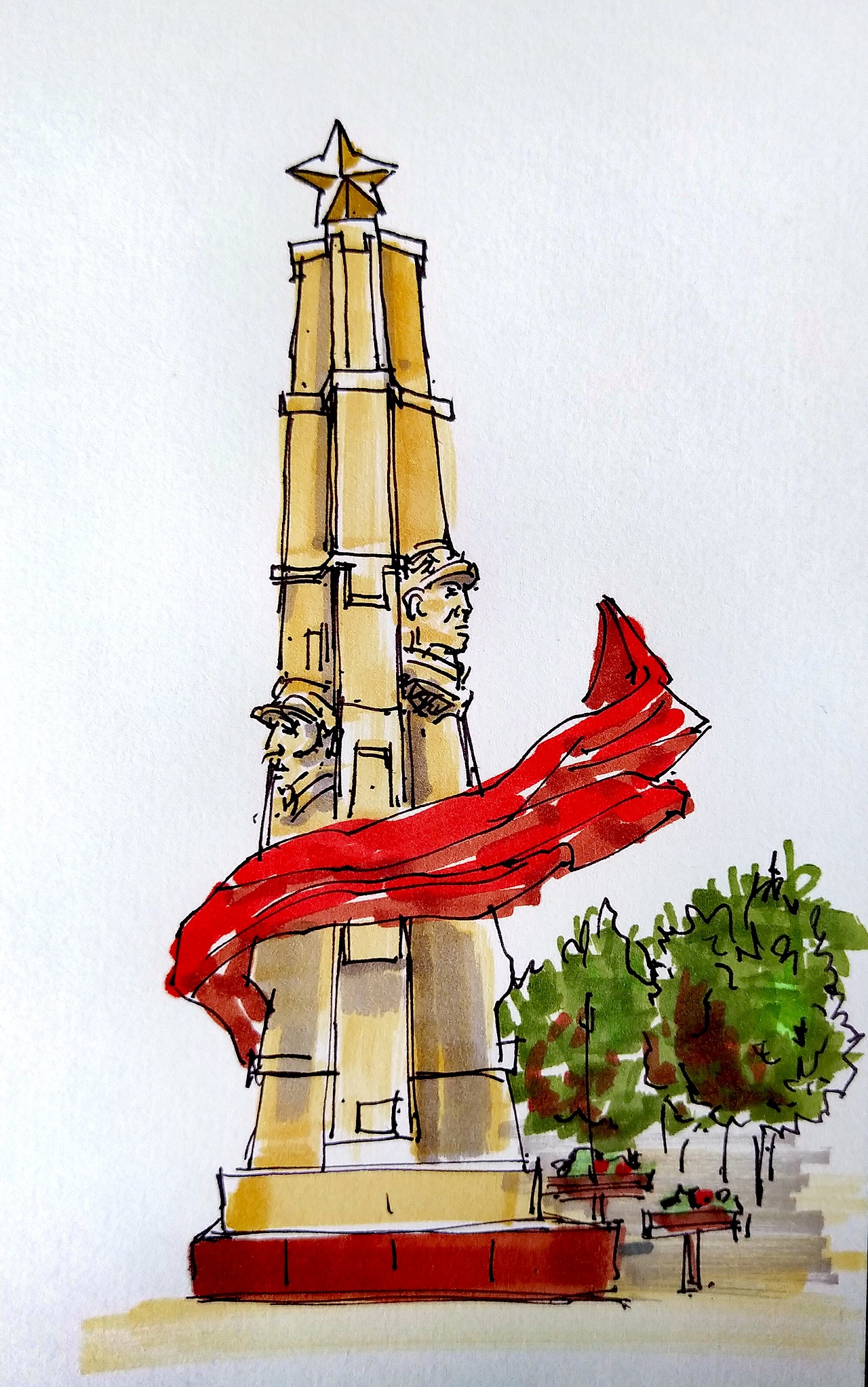 阿杜手绘阿杜速写大师速写人体速写肖像画速写艺术速写