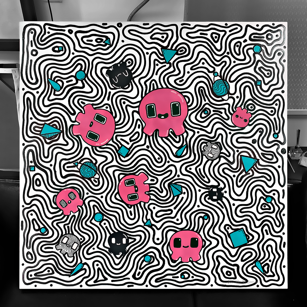 《梦境里的海洋》（图ZMjQ5NzU3ODc2） - 绘画 - 站酷设计师MartinPulendi原创素材 - 站酷ZCOOL