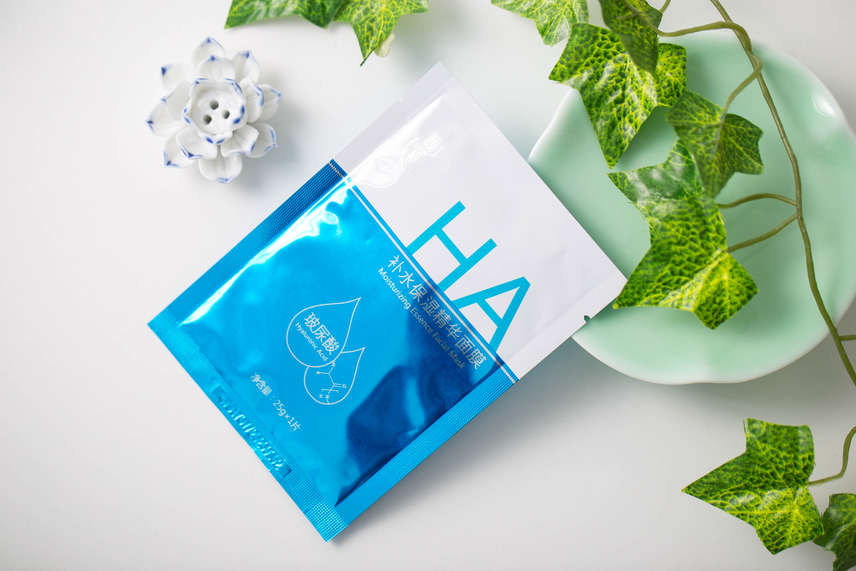 补水保湿面膜大v素材拍摄