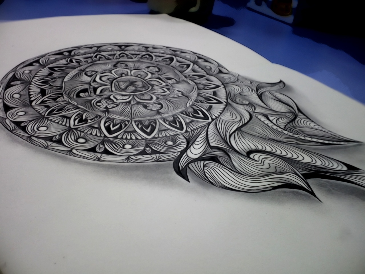 禅绕画|插画|插画习作|阿雅姑娘 - 原创作品 - 站酷 (zcool)