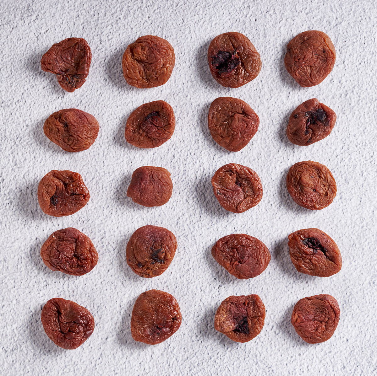 梅饼、梅片产品摄影