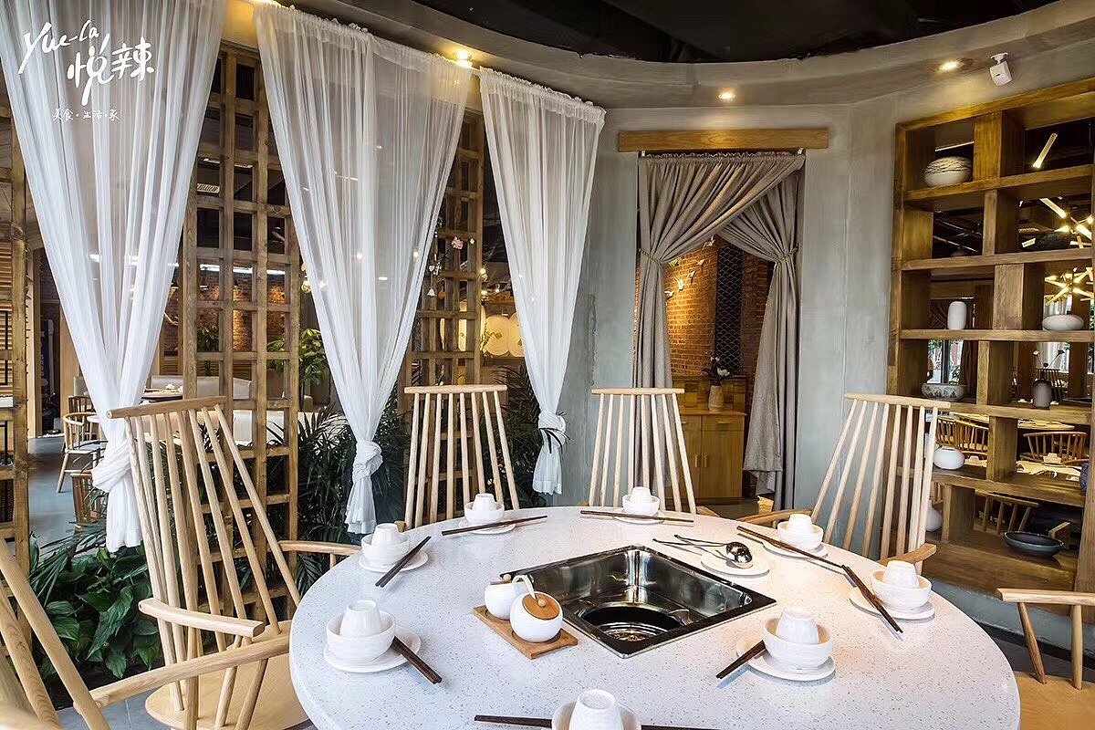 南充悦辣火锅店设计-成都新中式火锅店设计装修风格（图ZMTYyOTkwOTk2） - 家装设计 - 站酷设计师A成都火锅店_设计原创素材 - 站酷ZCOOL