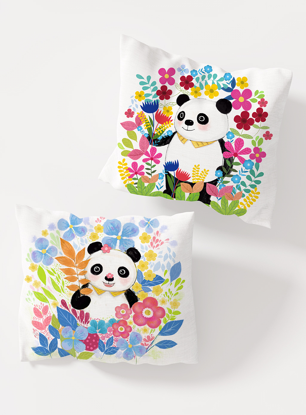 熊猫花园（图ZMjQ1NDAzOTEy） - 商业插画 - 站酷设计师show丹青原创素材 - 站酷ZCOOL