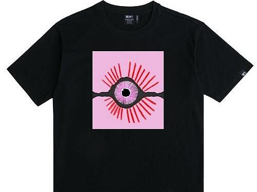 《粉目》T恤图案设计 自个网 