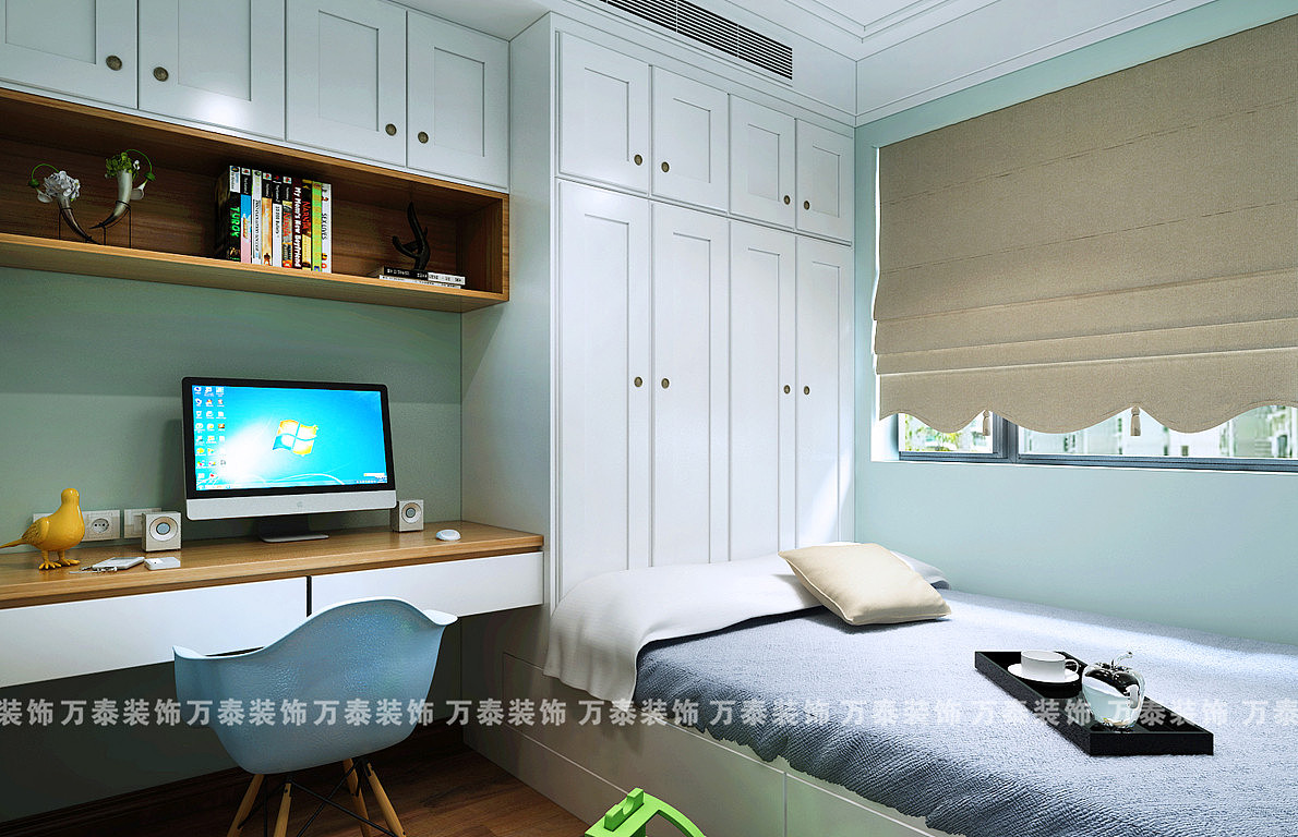 济南装修公司——济南鲁能领秀城现代简约效果图分享