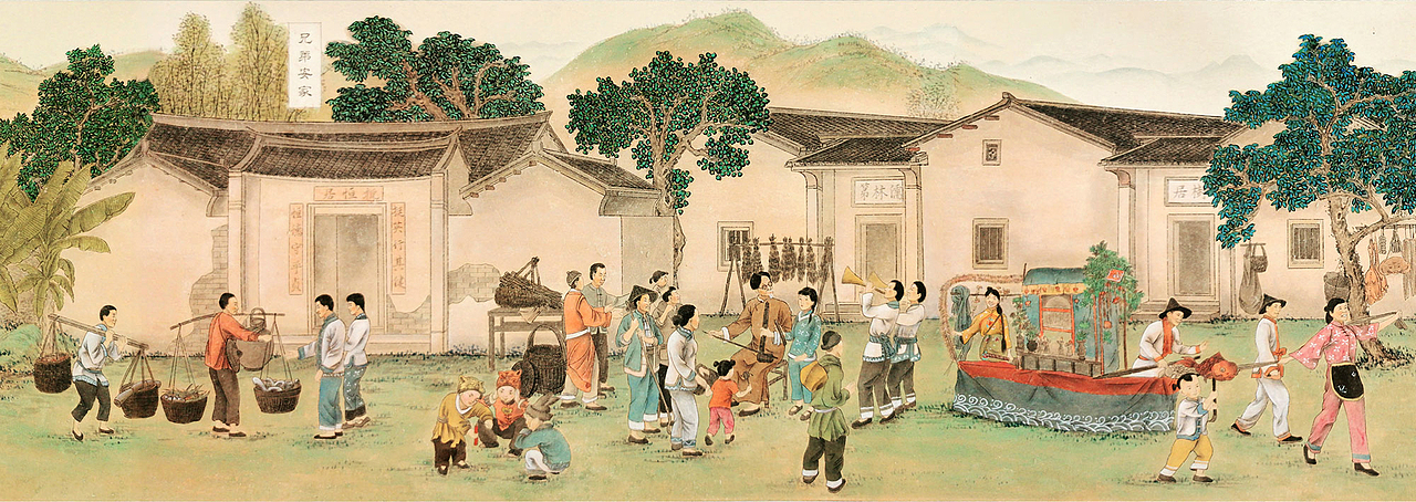 丘成桐国际会议中心/蕉岭客韵长卷（图ZMjYzNzYwMDQ0） - 绘画 - 站酷设计师卷Jan原创素材 - 站酷ZCOOL