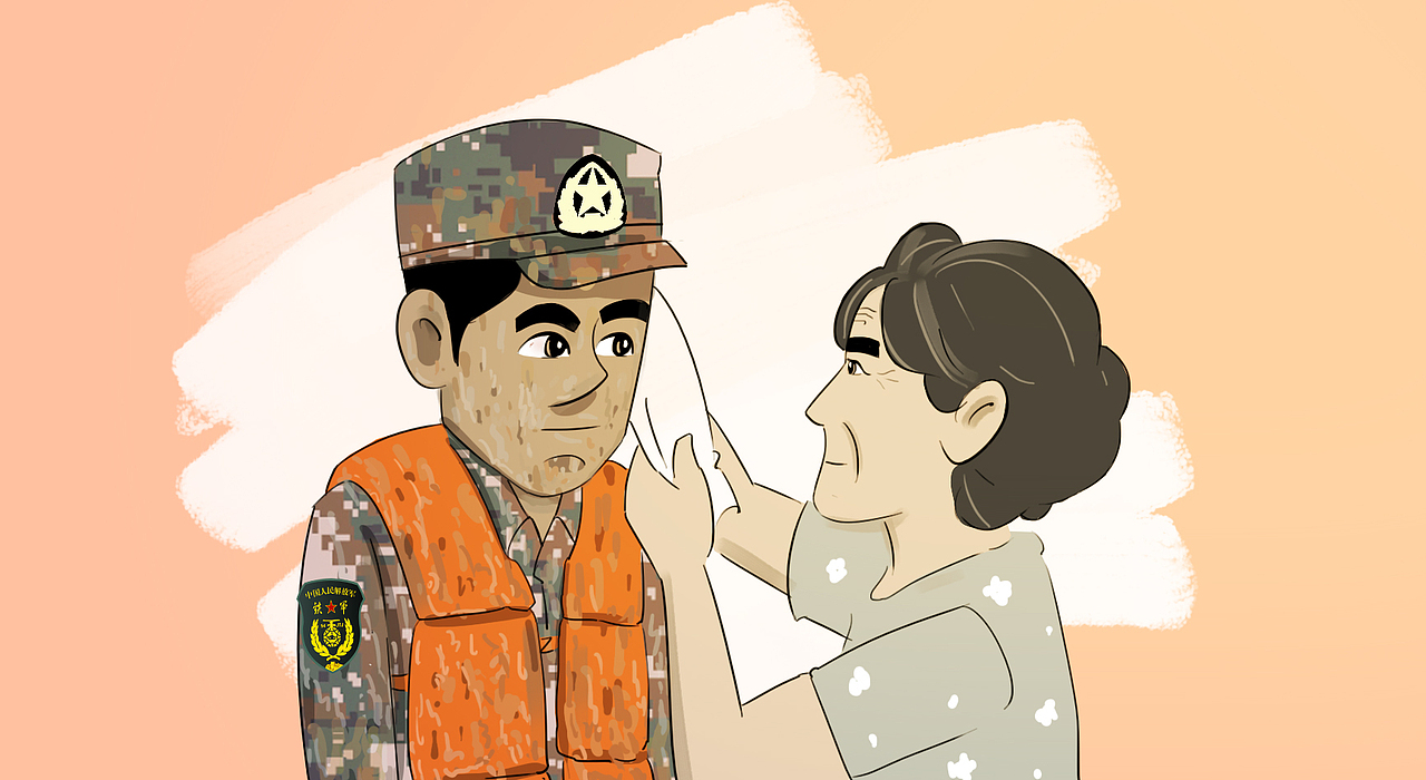 抗击“洪魔”的英雄