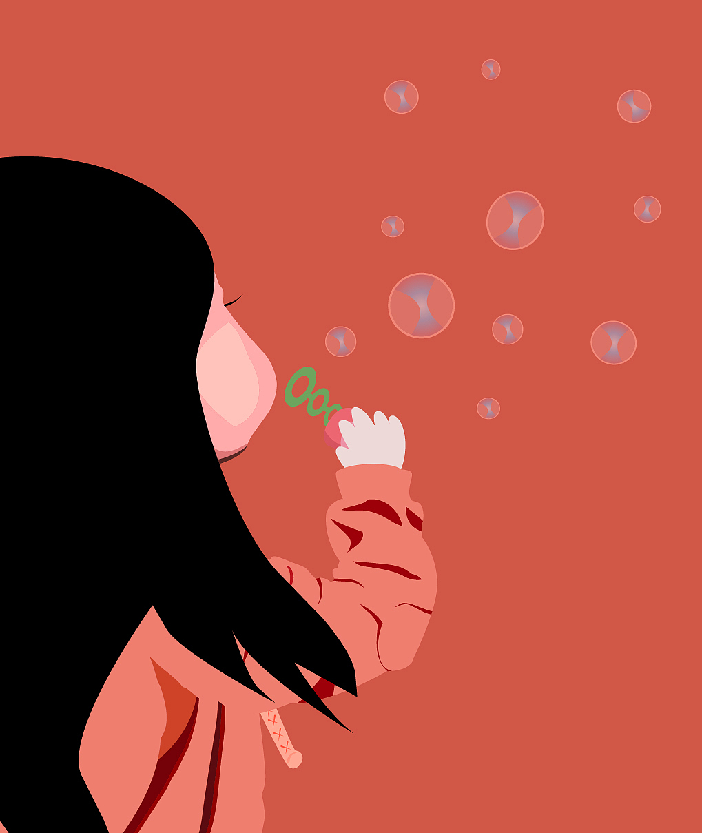 我的好朋友（图ZMTMyMjQ4OTM2） - 创作习作 - 站酷设计师墨小九原创素材 - 站酷ZCOOL