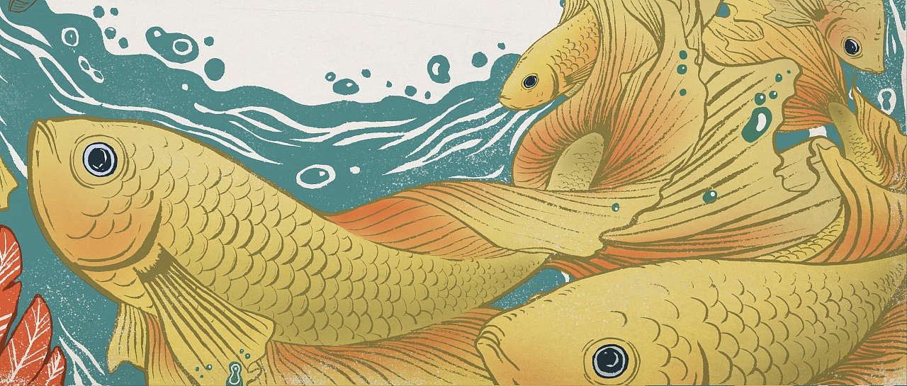 《神笔马良》插画习作节选