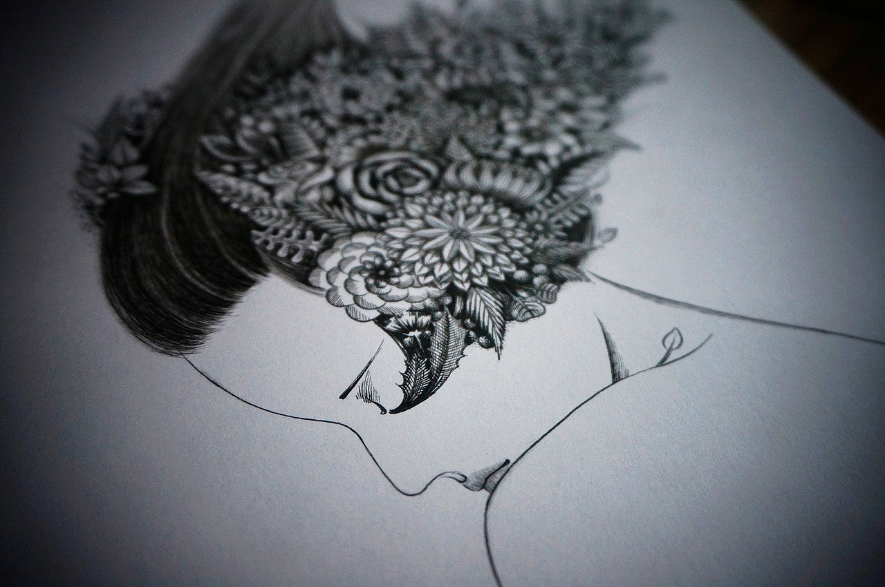 花奴系列（图ZMzQ0OTg3MDg=） - 绘画 - 站酷设计师兔籽Echo原创素材 - 站酷ZCOOL