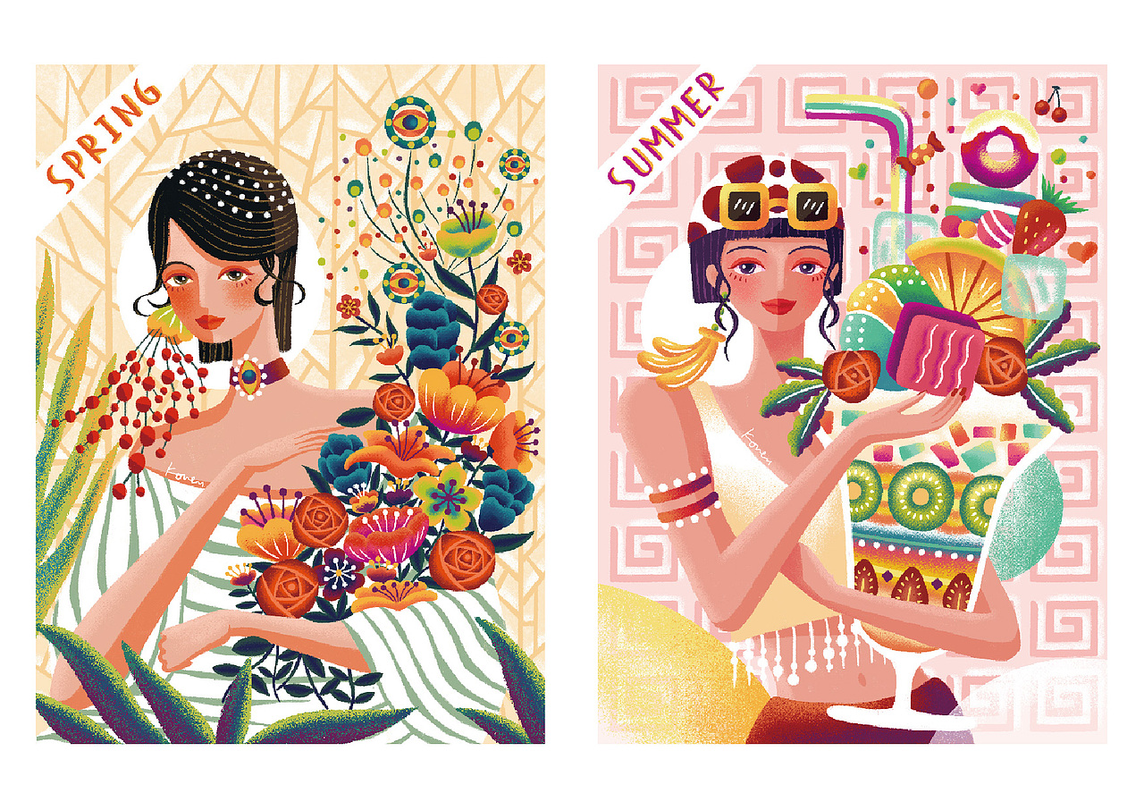 KOUEN插画作品集