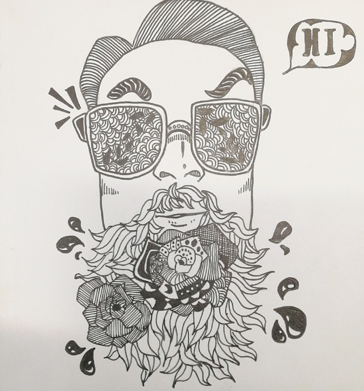 hi嗨超现实主义系列插画