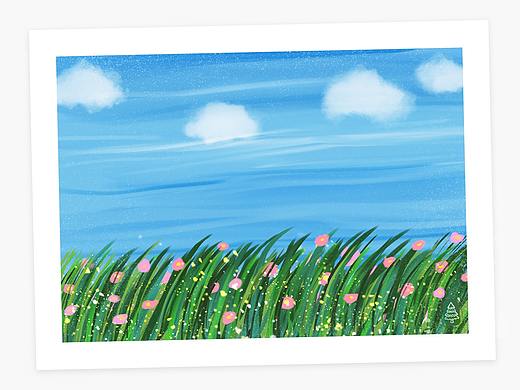 【自然而然】插画习作