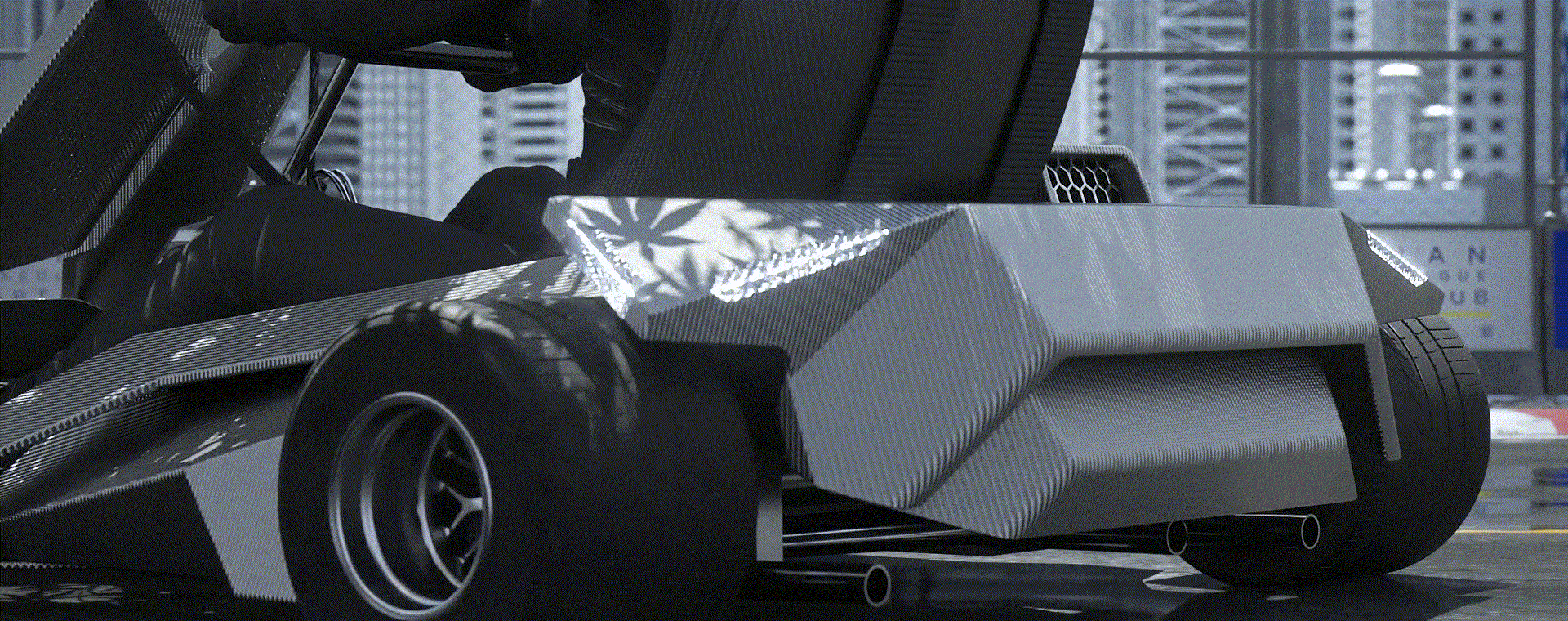 2020毕业设计-卡丁车C4D动画《XRAYCE》