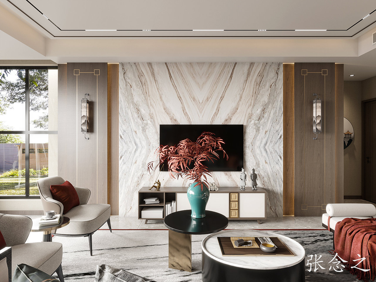 现代中式,高端大气