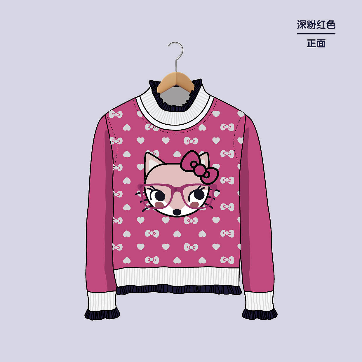 The fox sweater-The Graphic Design