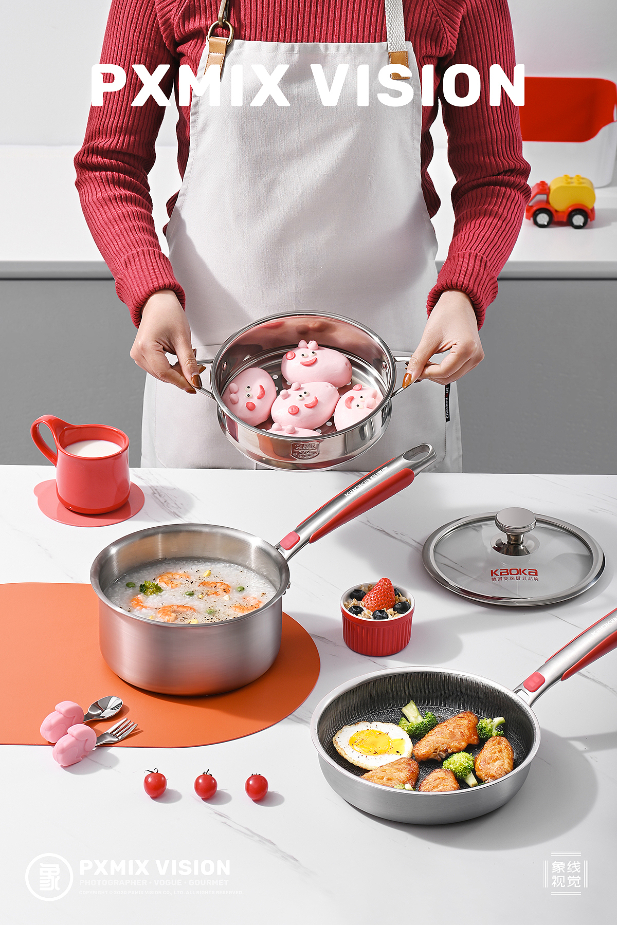 厨具 丨 辅食锅 x 光影集 PXMIX（图ZMjM3NjA0MTky） - 产品摄影 - 站酷设计师光影集原创素材 - 站酷ZCOOL