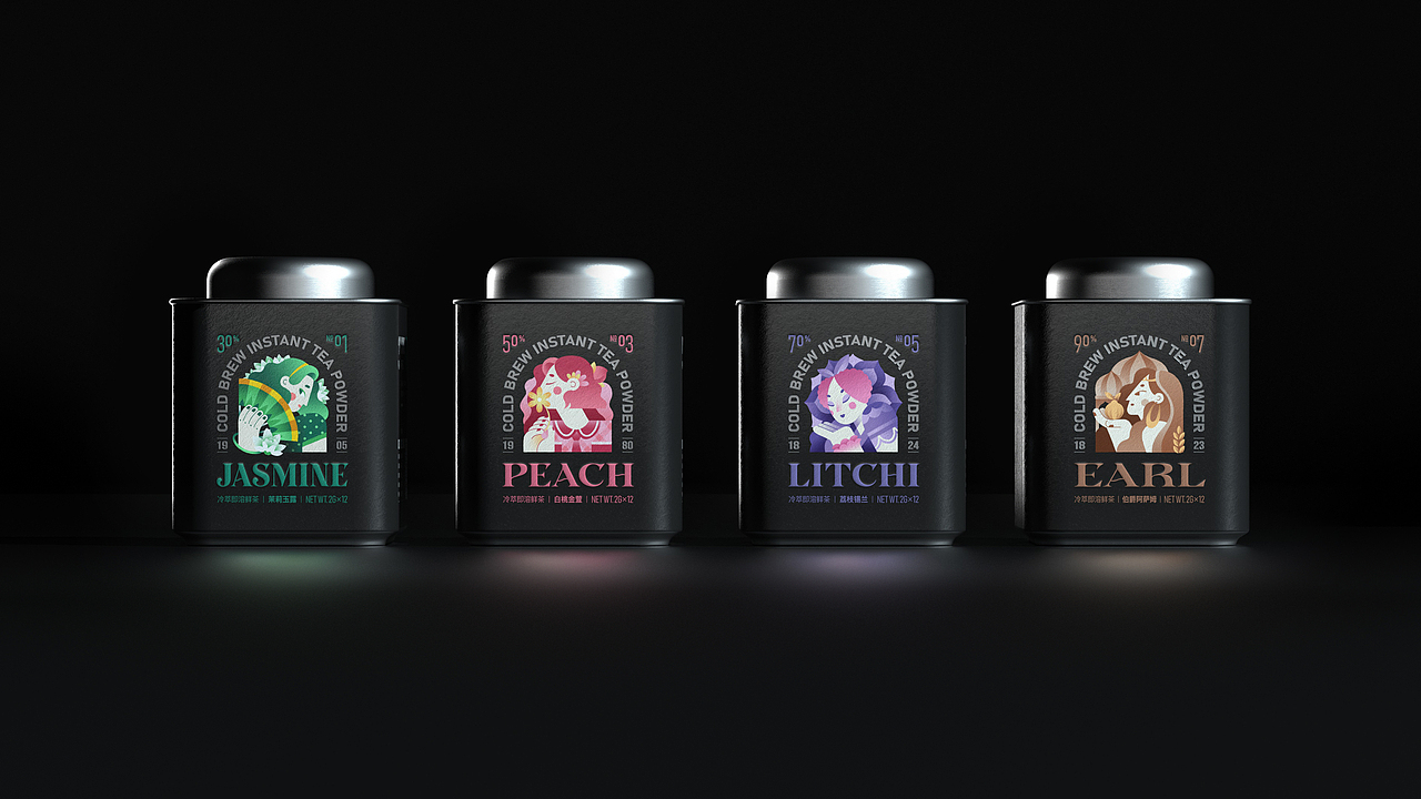 包装 | Cuckoo布谷茶咖系列包装 | 包装设计