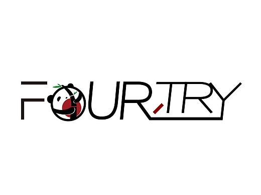 潮流主理人2 FOURTRY logo潮改大賽（個(gè)人主頁(yè)-ZNDkwMTI0MjA=） - 品牌 - 站酷設(shè)計(jì)師我是小野原創(chuàng)素材 - 站酷ZCOOL