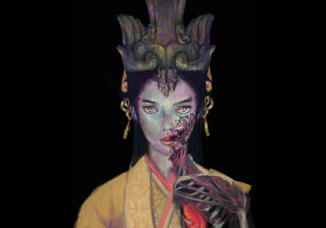 古装妹纸是僵尸