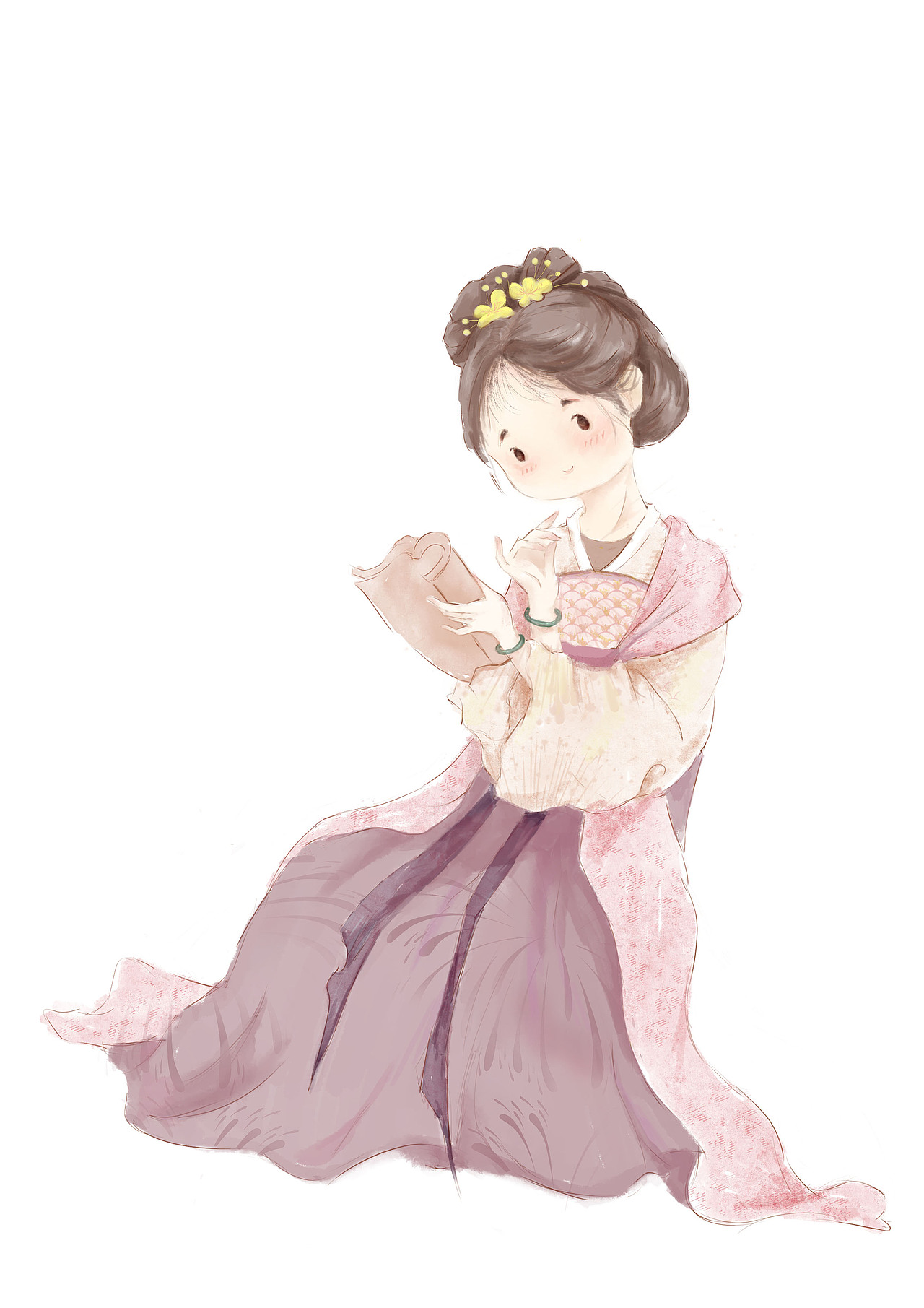 古风原创日常q版小人