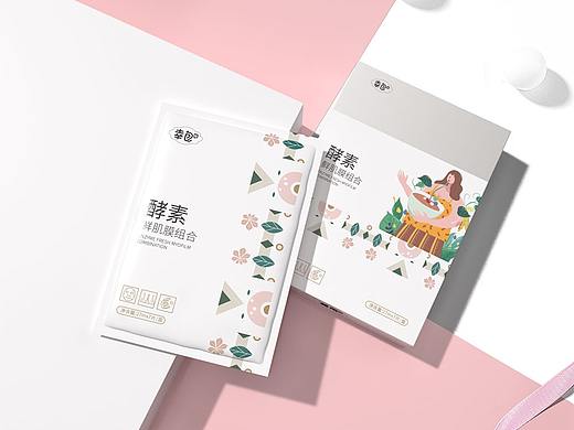 包装设计 | 酵素鲜肌膜组合