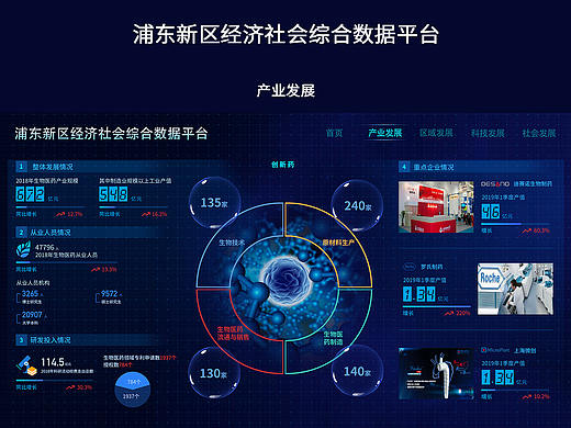 浦东新区经济社会综合数据平台