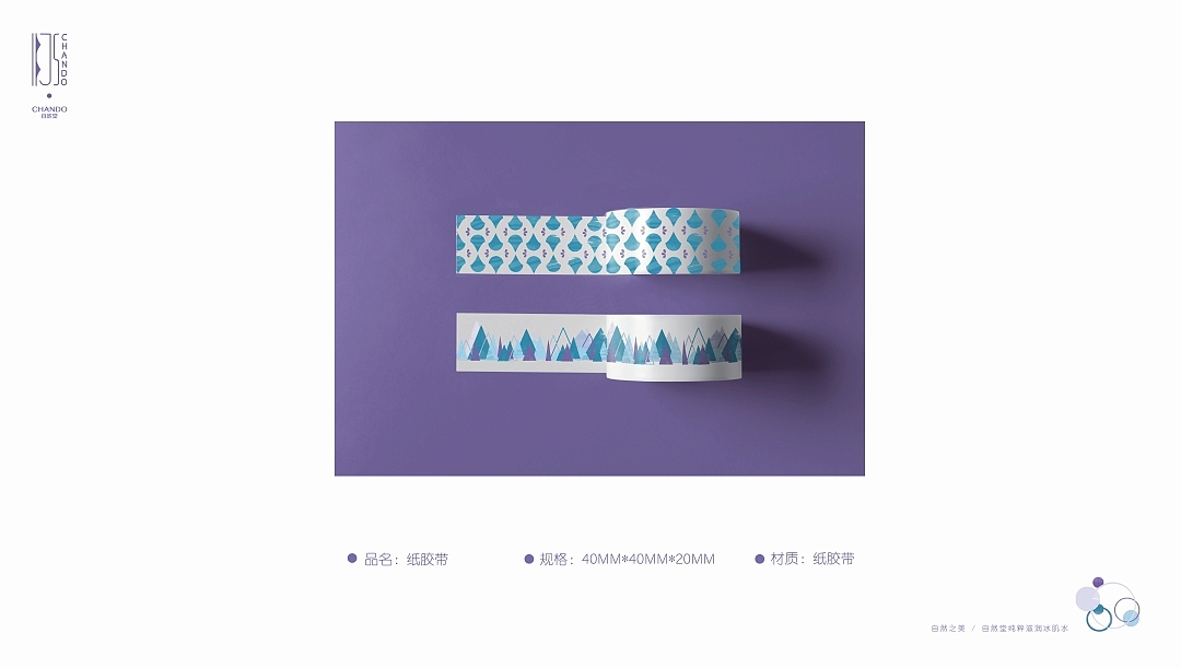 自然堂冰肌水企业vi设计