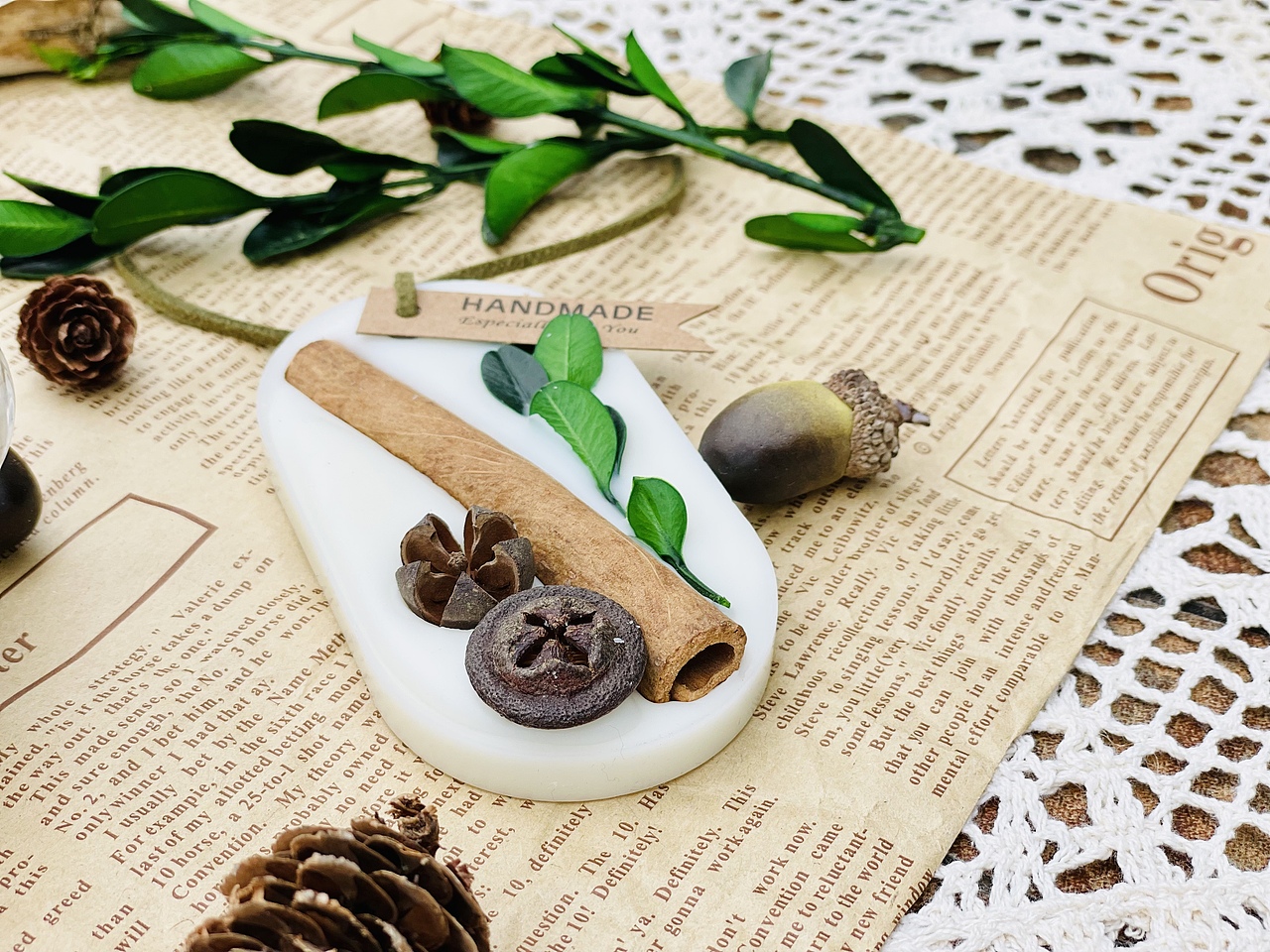 Mina·纯手工香薰蜡牌&蜡烛