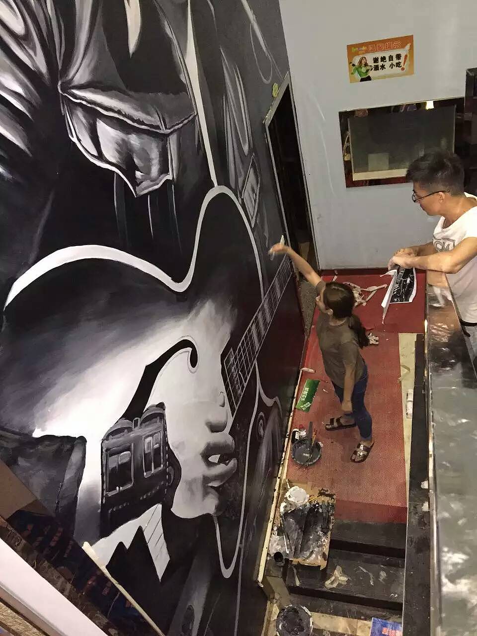 酒店墙绘，ktv墙绘，酒吧墙绘，街头墙绘，创意涂鸦