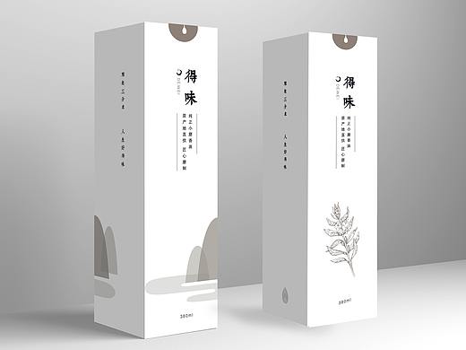 素雅 简洁  香油包装设计