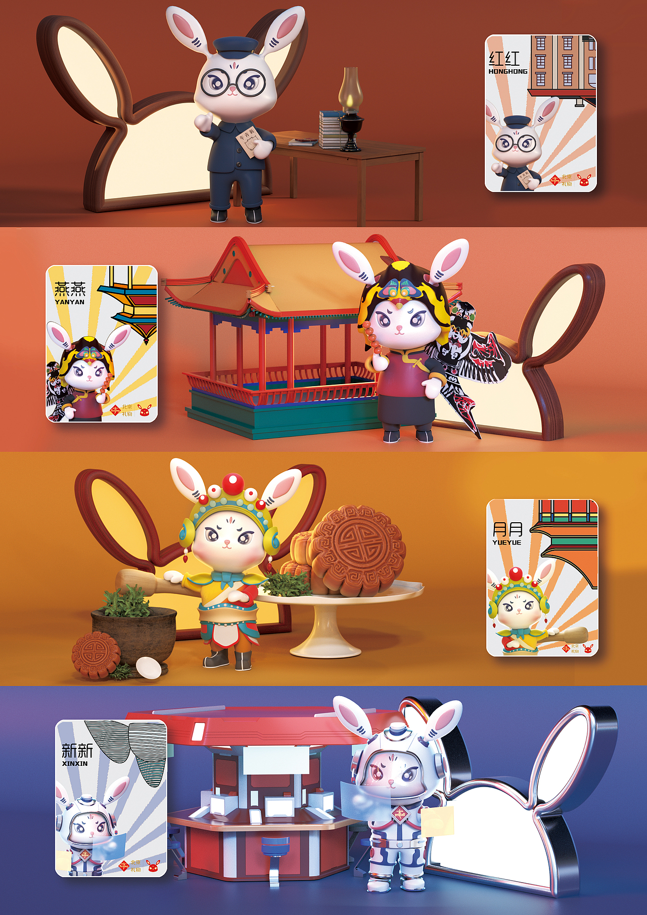 北京礼物 x 文创产品ip角色设计