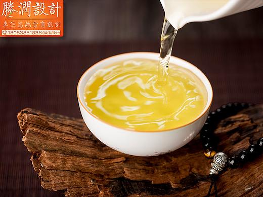 绿茶叶拍摄