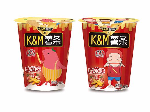 鮮切薯條包裝，土豆小精靈（個人主頁-ZMjU5ODcyNzY=） - 包裝 - 站酷設(shè)計師Z52082792原創(chuàng)素材 - 站酷ZCOOL