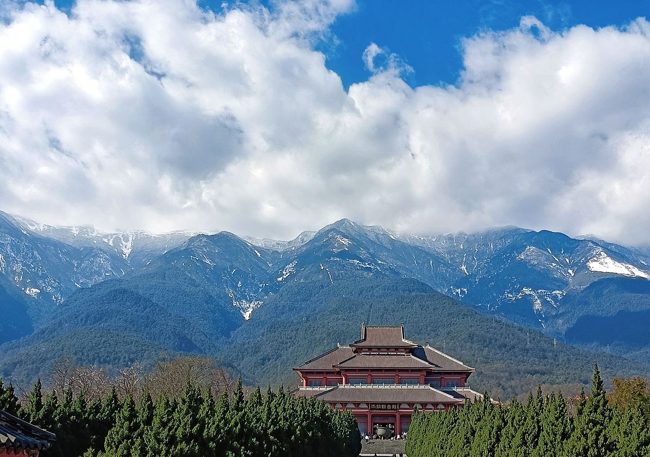 大理崇圣寺三塔（图ZMzIxODEyMTY4） - 风光摄影 - 站酷设计师Z058871069原创素材 - 站酷ZCOOL