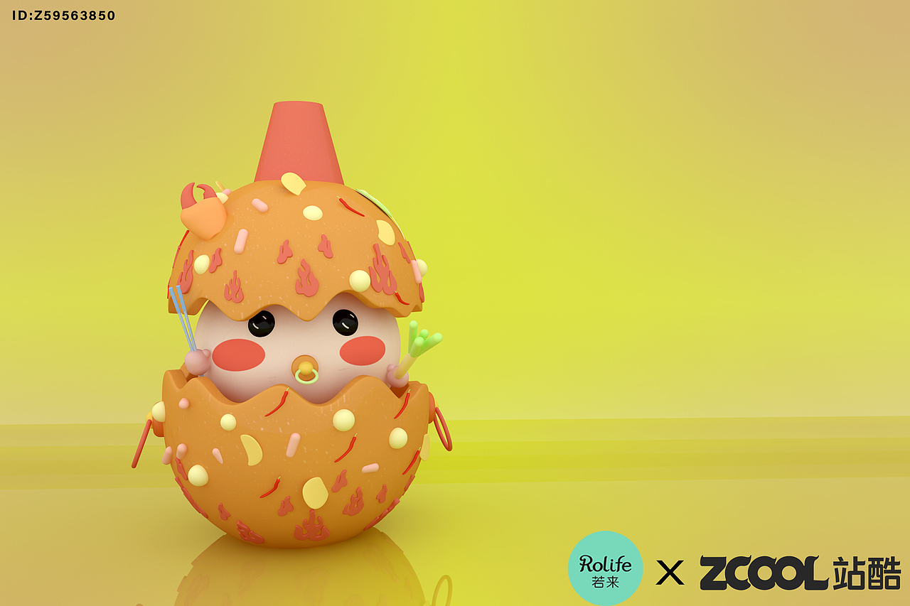 若来--IKE（图ZMjE3NzI2NTE2） - IP形象 - 站酷设计师Oriana慕华原创素材 - 站酷ZCOOL