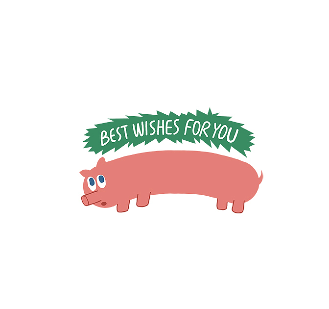 这是一只长的不能再长的猪