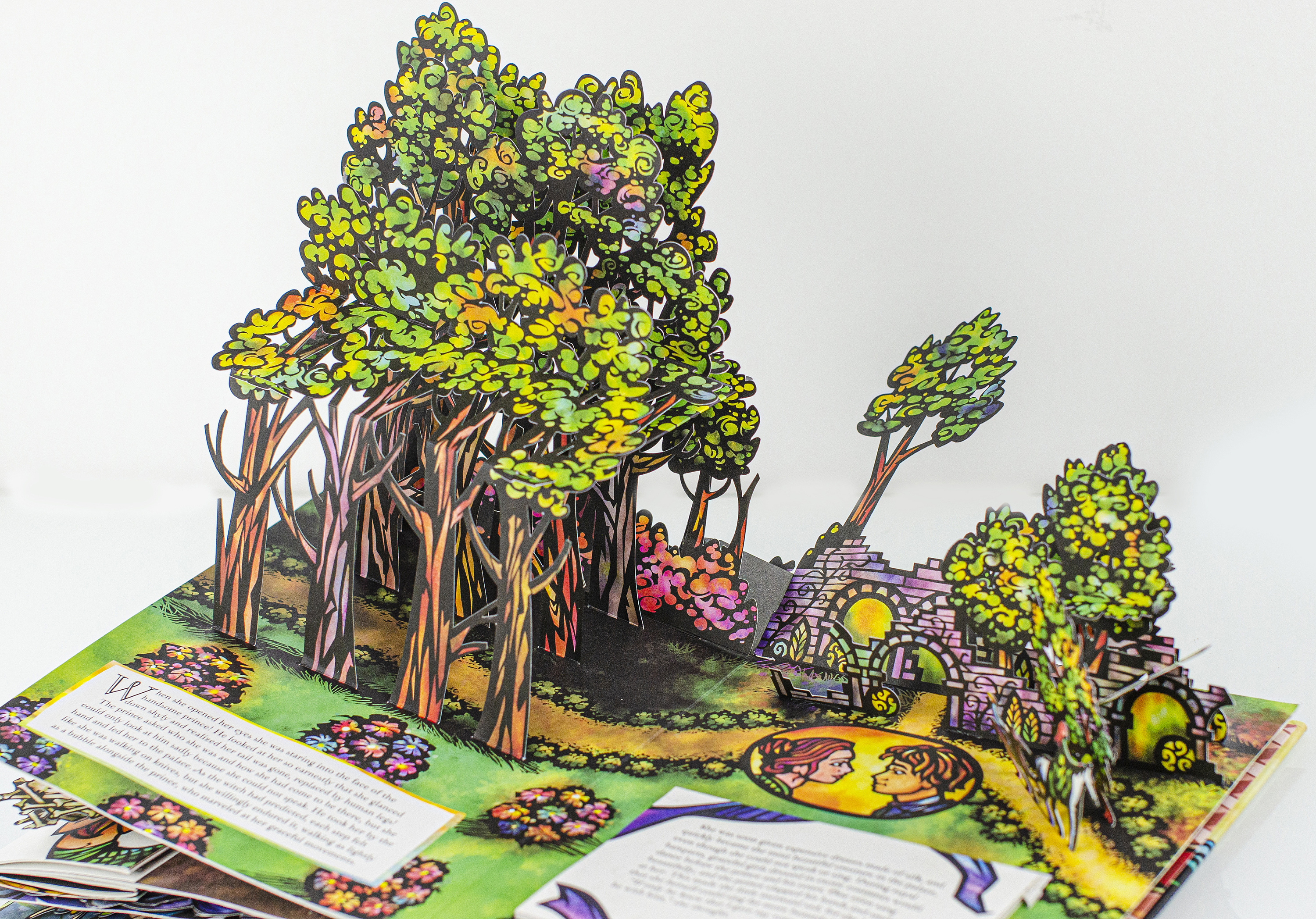 立体书插画(v型折)