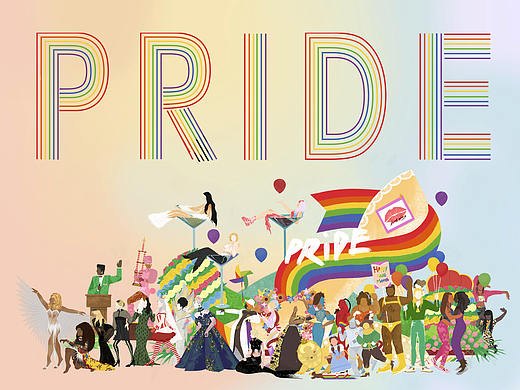 Pride Parade 2020（个人主页-ZNDYxMTI4MjQ=） - 商业插画 - 站酷设计师一夫eve原创素材 - 站酷ZCOOL