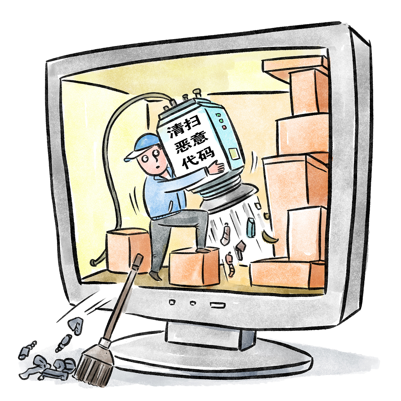 漫画:网络完全基本常识